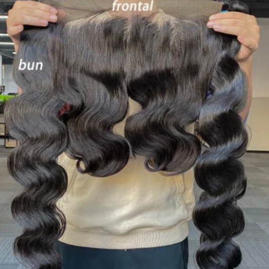3 bundles with a fontal deal - Body Wave