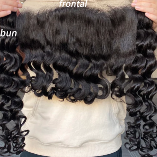 3 bundles with a fontal deal - Loose Wave